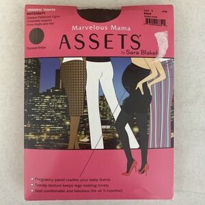 Spanx Marvelous Mama Assets Shaping Tights in Opaque Stripe Size 1 Maternity